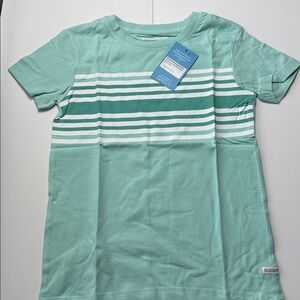NWT Boys Rugged Butts Ocean Stripe Short Sleeve Basic Tee